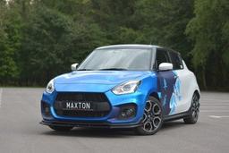 Blanksvart Cupspoiler Fram Suzuki Swift 6 Sport