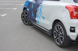 Blank sort Sideskjørt Suzuki Swift 6 Sport