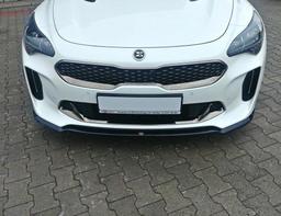 Blanksvart Cupspoiler Fram Kia Stinger GT