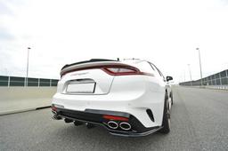 Blanksvart bakre Diffusor Kia Stinger GT