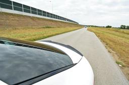 Shiny black wing Kia Stinger GT