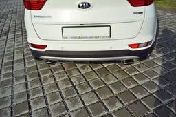 Blanksvart bakre sidesplitters Kia Sportage GT-Line