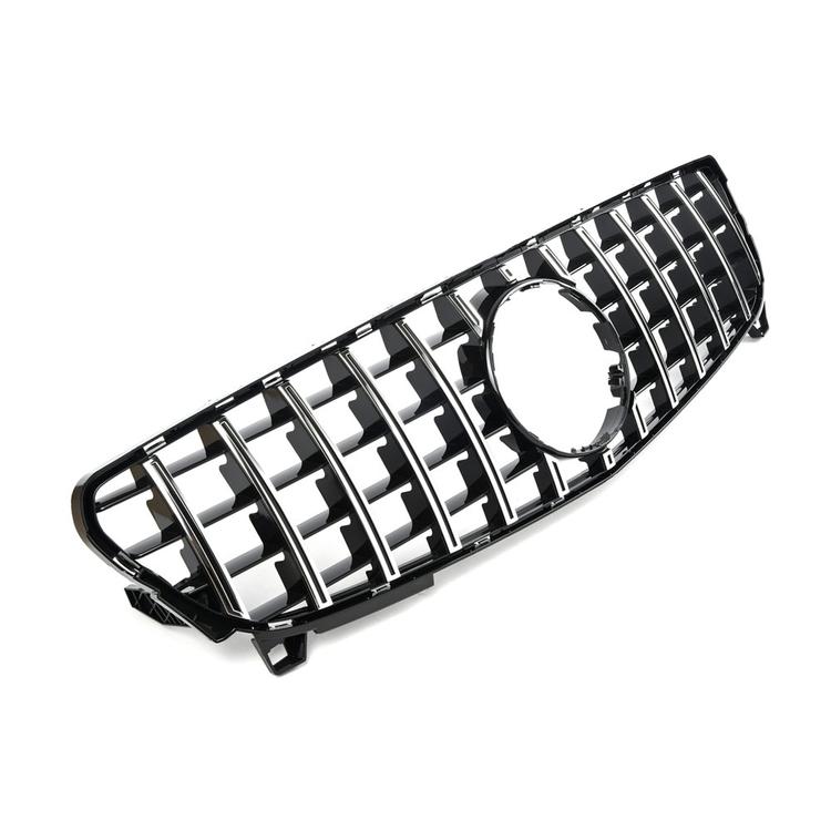 Black/chrome styling grille GT AMG-look Mercedes A-class W176