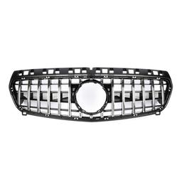 Black/chrome styling grille GT AMG-look Mercedes A-class W176