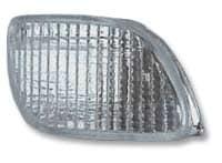 Hvite klarglass Blinklys Ford Focus