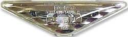 Clear glass  fender indicators Ford