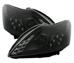 Forlygter Sorte Ford Focus 08-