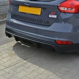 Blanksvart diffusor Ford Focus ST
