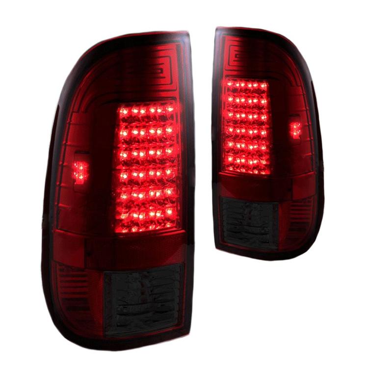 Röda / Smoke LED-Baklampor Ford F-150 / F-250