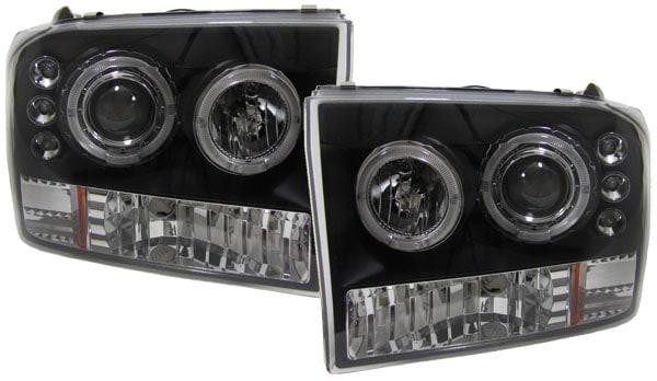 Angel Eyes Svart Ford F250