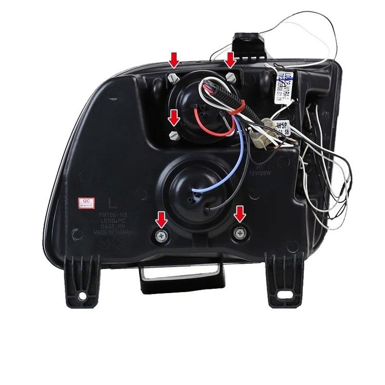 Ford Mustang Headlights Projector  Black
