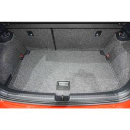 Tavaratilan matto  Volkswagen Polo VI (AW) över del