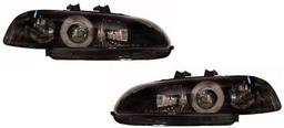 Honda Civic Angel Eyes Mustat