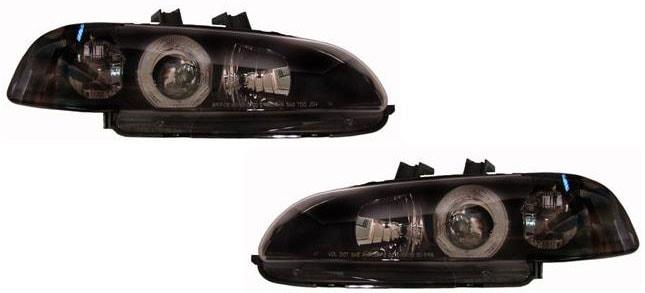 Honda Civic Angel Eyes Mustat