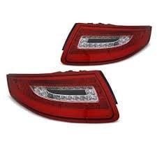 LED Baglygter Rød/klar Porsche 997