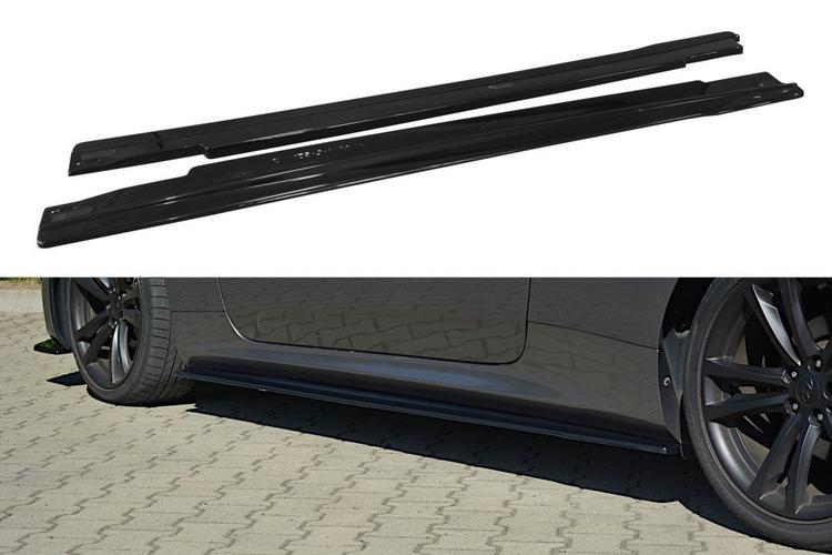 Splitter for side skirts Hyundai Genesis Coupé Mk1