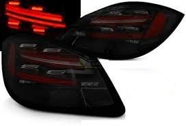 LED Baglygter Rød/sort Porsche 987