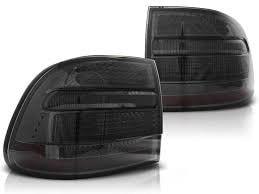 LED Baglygter Rød/sort Porsche Cayenne 