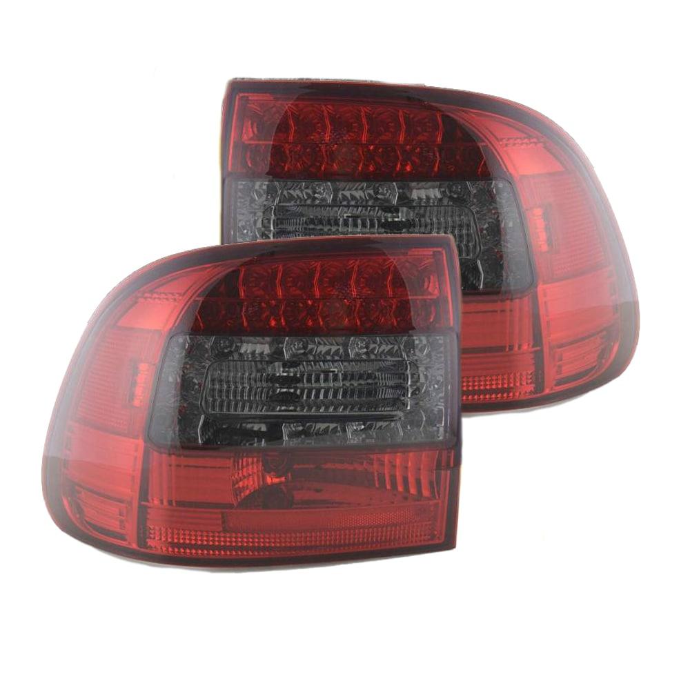 Led Takalamput Punainen/musta Porsche Cayenne