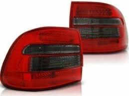 LED Baglygter Rød/sort Porsche Cayenne 