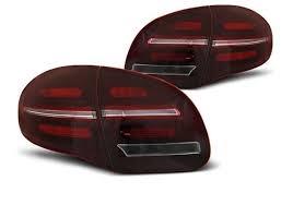 LED Baglygter Rød/sort Porsche Cayenne 