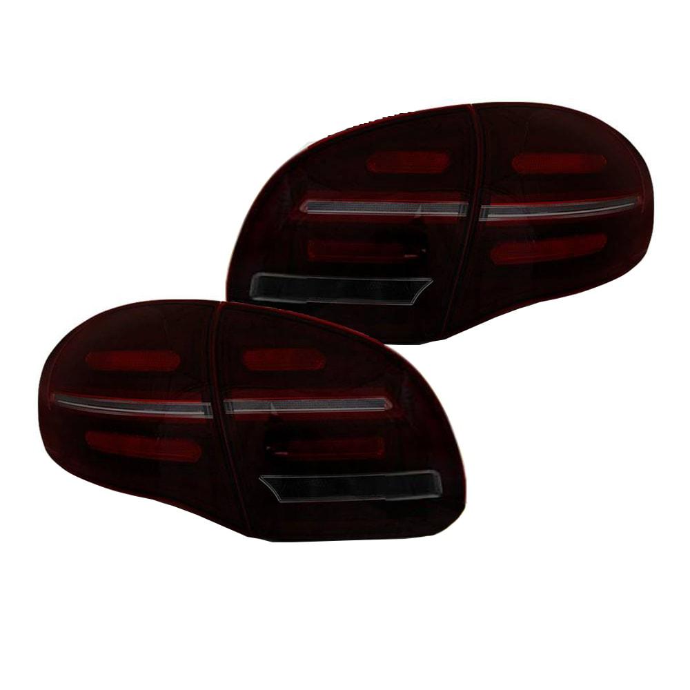 LED Baglygter Rød/sort Porsche Cayenne 