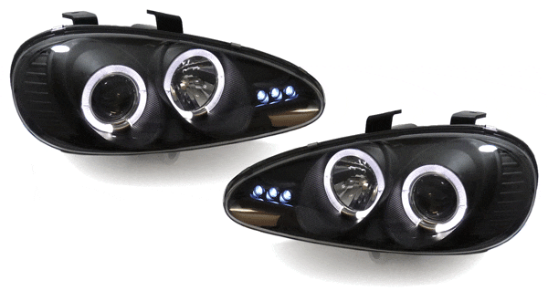 Angel Eyes Sorte Mazda MX3