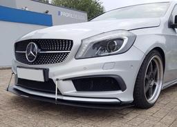 Blanksvart Cupspoiler Mercedes A-klass W176 AMG-line