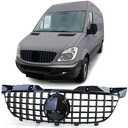 Gloss Black Grille Mercedes Sprinter W906 