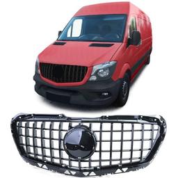 Gloss Black Grille Mercedes Sprinter W906 