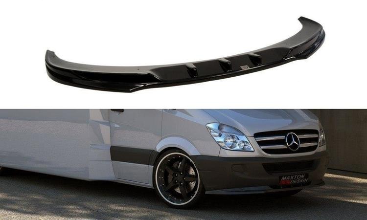 Blanksvart Cupspoiler Mercedes Sprinter MK2