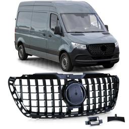 Gloss Black Grille Mercedes Sprinter 907/910