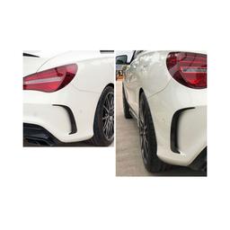 Blanksvarta Air Intake Skärmar Mercedes C117