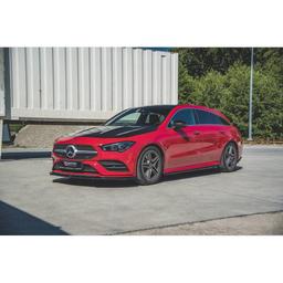 Blanksvarta sidokjolar Mercedes CLA C118 AMG