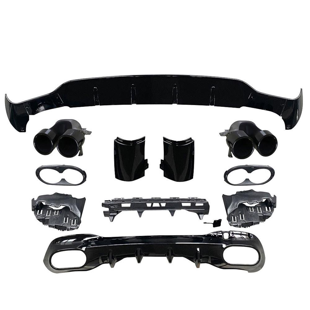 Diffusor til Mercedes C117 45 AMG