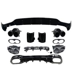 Diffusor til Mercedes C117 45 AMG