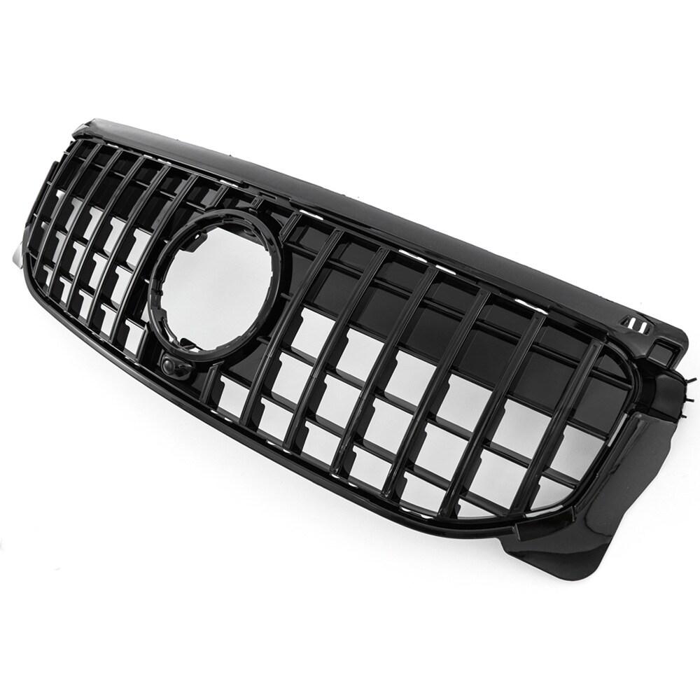 Glossy black sports grille Mercedes X247