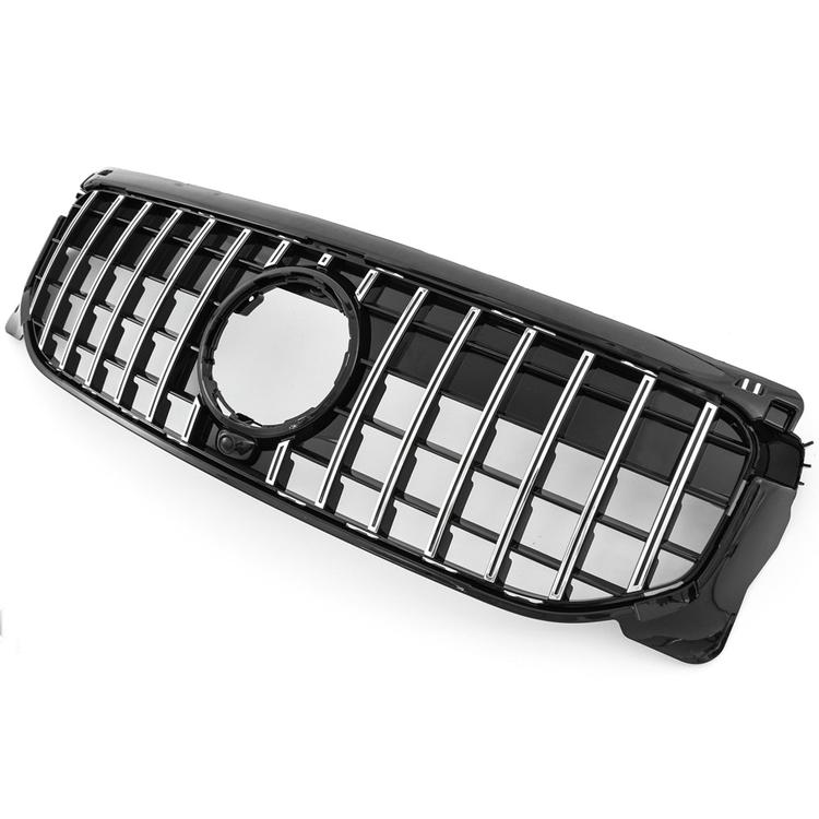 Chrome/svart sport grill Mercedes X247