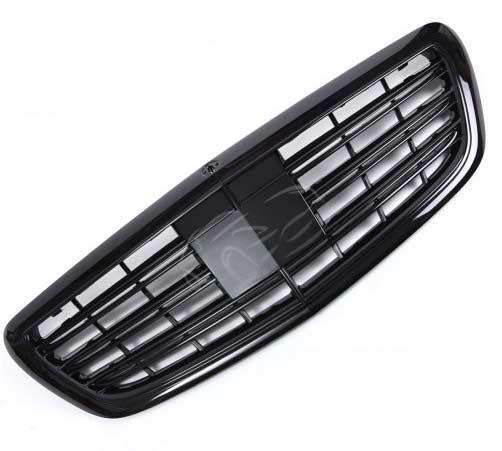 Styling grill blanksvart Mercedes W222 S-klass