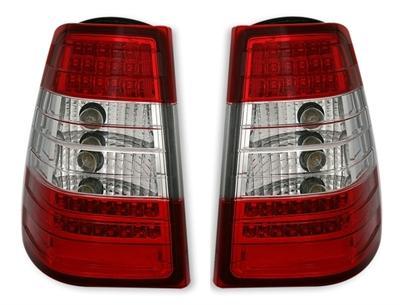 LED Baglygter rød/klar W124 T