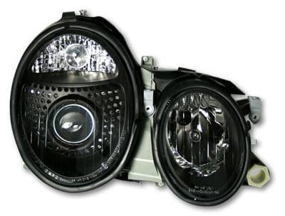 Ajovalot Mustat Mercedes CLK W208