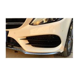 Black Grille Fins Mercedes C-Class W205
