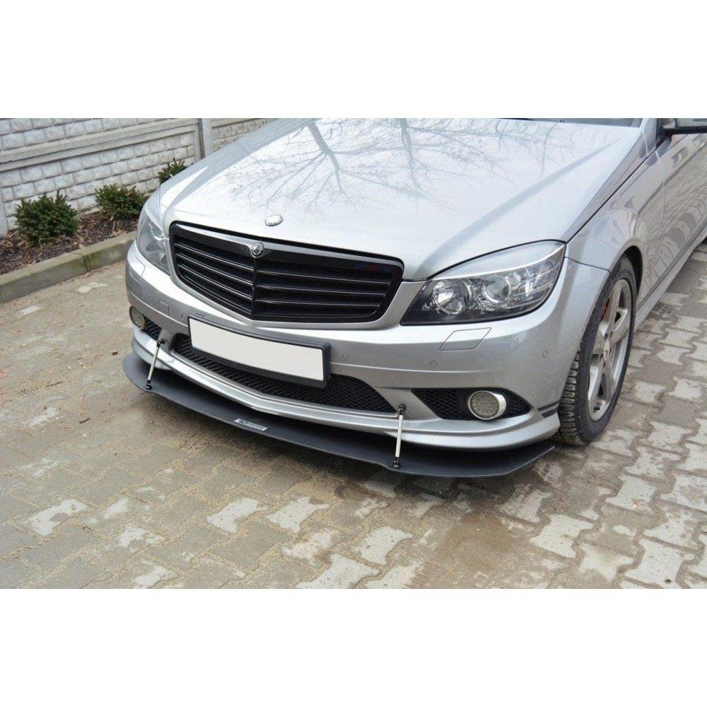 Blanksvart Racing Cupspoiler Mercedes C-klass W204 AMG-line