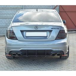 Diffusor (insats för bakstötfångare) Mercedes C-klass W204 AMG-line