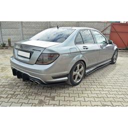 Diffusor (insats för bakstötfångare) Mercedes C-klass W204 AMG-line