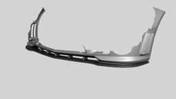 Frontsplitter till Mercedes W204 AMG C63