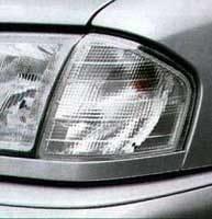 Hvide Blinklys Retro Mercedes