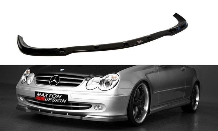 Blanksvart Cupspoiler Mercedes CLK W209