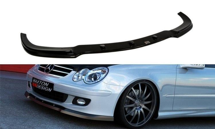 Blanksvart Cupspoiler Mercedes CLK W209