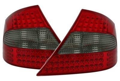 Baklampor LED Röd/Smoke CLK W209